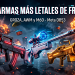 Groza, AWM y M60: Las 3 Armas Más Letales de Free Fire