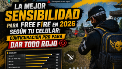 La Mejor Sensibilidad para Free Fire en 2026